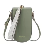 Women Handbags SML Crossbody PU Leather Mini Mesger Bags Se Multiple Card Slots Celone Bag Older Bags Totes