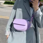 Jinmantang Pu Leather Solid Cr Crossbody Bags for Women SML OULDER BAG FE Handbags and Ses Saddle Bag