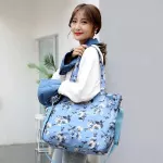 Designer Handbags Women Flower Printed Waterproof Nylon Oulder Bags Retro Crossbody Bag Flor Interior Zier Pocet