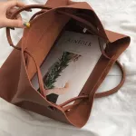 Pu Leather Woman Oulder Bags Brand Handbags Bucet Women Bags Designer Mesger Bag Hi Quity Women Mujer Bolsas