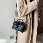 Gge Brdery Thread Sml Bag Fe Bag New Trendy Ladies L-Match Oulder Mesger Bag Sml Square Bag