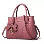 Women Handbag Soft PU Leather Mesger Bag Fe Bow Crossbody Brdery Ladies Hand Bags Flapp
