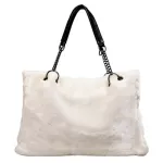 Large Capacity Tote Women Oulder Bags Designer H Handbags Luxury F Fur Mesger Bag Lady Big Se Winter