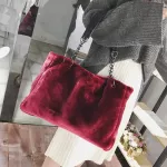 Large Capacity Tote Women Oulder Bags Designer H Handbags Luxury F Fur Mesger Bag Lady Big Se Winter