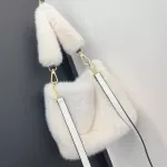 BuCet Bag Handbag F Fur Winter Bags Women Oulder Crossbody Bag Ladies Hand Bags Designers Bolsa Fina SAC