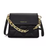 Thic Chain Pu Leather Handbags New Luxury Ladies Oulder Bags Brand Designer Crossbody Mesger Bag Fe Se