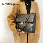 Women Oulder Bag With Chains Hi Quity Pu Leather Oer Bag Luxury Designer Handbag For Elnt Fe New
