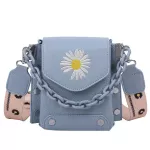Pu Flowers Women Oulder Bags Ladies Leather Mesger Bags Ca Crossbody Bags For Girls Handbag Teenage Girl Totes