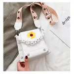 Pu Flowers Women Oulder Bags Ladies Leather Mesger Bags Ca Crossbody Bags For Girls Handbag Teenage Girl Totes
