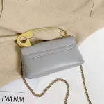 Designer Large Pin Soft Handbag New Orean Sml Square Oulder Mesger Bag Ladies Personity Chic Se S2192