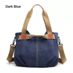 Women Canvas Bags 14 CRS VINTAGE SOLID Fe Large Capacity Big Tote Handbag Ladies CA OULDER BAGS for Women