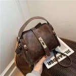 Retro Ladies Bag Winter New Oulder Bag Ca Handbag Zier Handbag Luxury Designer Handbag Mesger Bag