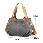 Women Canvas Bags 14 Crs Vintage Solid Fe Large Capacity Big Tote Handbag Ladies Ca Oulder Bags For Women