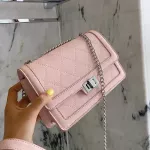 European Fe Square Bag New Hi Quity Pu Leather Women's Designer Handbag Loc Chain Oulder Mesger Bags