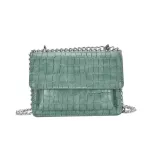 Women's Oulder Bag with Stone Grain New Mer Chain Mesger Women's Bag