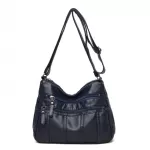 Retro Soft Leather Ladies Oulder PT LUXURY Handbag Fe Pac Designer Hi Quity Solid CR BAG