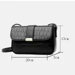 Women's Designer Luxury Handbag Hi Quity Soft Leather Women Handbags Stone Pattern Oulder Mesger Bag Sac A Main