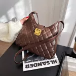 Solid Cr Pu Leather Hf-Moon Bags Branded Luxury Oulder Crossbody Handbags Trending Lux Hand Bag