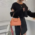 Luxury Women's One-Oulder Handbag Pu Leather Quity Mesger Ca Classic Women's Bag Mesger Handbag