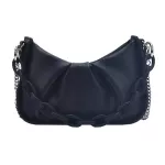 Texture Designer Women's Bag Pu Popular New Leather Trend L-Match Oulder Mesger Bag Chain Handbag Cloud Bag