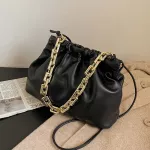 Elnt Fe Tote Bag New Hi Quity Pu Leather Women's Designer Handbag Vintage Oulder Mesger Bag