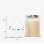 HF-Moon Crossbody Bags for Women Ca Pearl Chains Women Handbag Designer SLID CR OULDER BAG SE New