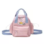 Cute girl gudetama anime small backpack student funny candy color casual waterproof shoulder bag travel purse daypack