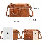 Luxury Handbags Women Bags Designer Ladies Elnt Vintage Oulder Bag Soft Leather CA SML Crossbody Bags for Women