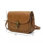 Retro Pu Leather Women's Handbag Mini Flap Crossbody Bags For Women Luxury Handbags Women Bag Designer Vintage Oulder Bag