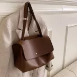 Vintage Large Tote Bag New Quity Pu Leather Women's Designer Handbag Large Capacity Bag Portable Oulder Bags