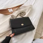 Crocodile Pattern Flip Crossbody Bag New Hi-Quity Leather Women's Designer Handbag Chain Oulder Mesger Bag