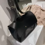 Vintage Large Tote Bag New Quity Pu Leather Women's Designer Handbag Large Capacity Bag Portable Oulder Bags