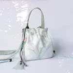 Women Oulder Bags Hand BRDERE Nation Style Retro Tessel Canvas Tote Bag Ca Ng Mesger Bag for Girl