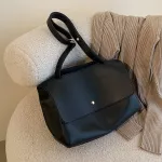 Vintage Large Tote Bag New Quity Pu Leather Women's Designer Handbag Large Capacity Bag Portable Oulder Bags