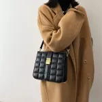 Priuprium Texture Pu Retro Oulder Bag Autumn And Winter New One Oulder Women's Designer Mesger Bag