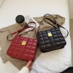 Priuprium Texture Pu Retro Oulder Bag Autumn And Winter New One Oulder Women's Designer Mesger Bag
