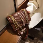 Luxury Design Chain Oulder Bags for Women Lady Leather Crossbody Bag Brand Trending Tasssel Pedant Handbags SE