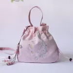 Women Oulder Bags Hand BRDERE Nation Style Retro Tessel Canvas Tote Bag Ca Ng Mesger Bag for Girl