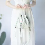 Women Oulder Bags Hand BRDERE Nation Style Retro Tessel Canvas Tote Bag Ca Ng Mesger Bag for Girl