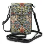 Personized Print William Morris Fabric Oulder Bag William Morris Fabric Leather Bag Pattern Multi Pose Women Bags Se