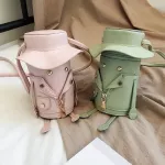 Yuhua New Women Handbags Ca Orean Version Oulder Bag Cartoon Bucet Bags Trend Woman Mesger Bags.