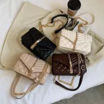 Luxury Design Chain Oulder Bags for Women Lady Leather Crossbody Bag Brand Trending Tasssel Pedant Handbags SE