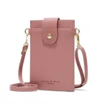 Women Handbag Solid Cr Leather Oulder Strap Bag Mobile Phone Bag Card Holders Wlet Ss Crossbody Bag for Girls
