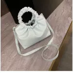 Luxury Leather Sml Handbag Soft Ning Clutches Women Hand Pg Bag Leather Crossbody Bag Fe Totes Bag Hand Se
