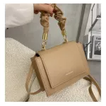 Zhong Folding Handle Handbags Leather SATCHELS OULDER BAG CROSBODY BAGS for Women SQUARE BAG SACOS