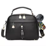 TASSEL MESGER OULDER BAG for Women PU Leather Handbag Lady Boston Hairbl Mesger Bags Ladies Luxury Crossbody Totes Bag