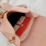 กระเป๋าใส่โทรศัพท์มือถือ ซองใส่โทรศัพท์มือถือ กระเป๋าสะพายข้าง หนังPU มีด้านพลาสติกสำหรับสัมผัสหน้าจอ GBiWANT