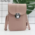 Women Leather Phone SE BAG TOUCH SCREEN Smartphone Wlet Oulder Straps Handbag Clutch Mini MESGER BAGS GIRL CARD POCET