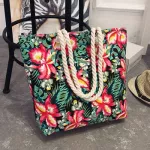 Mara's Dr Women Bag Flor Handbags Large Capacity Zier Canvas Oulder Bag Beach Bags Tote Pouch Fina