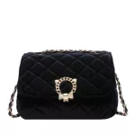 Velvet Crossbody Bag for Women Mini Mesger Bag Retro Ning Handbag Chain Oulder Bags SML SE BOLS
